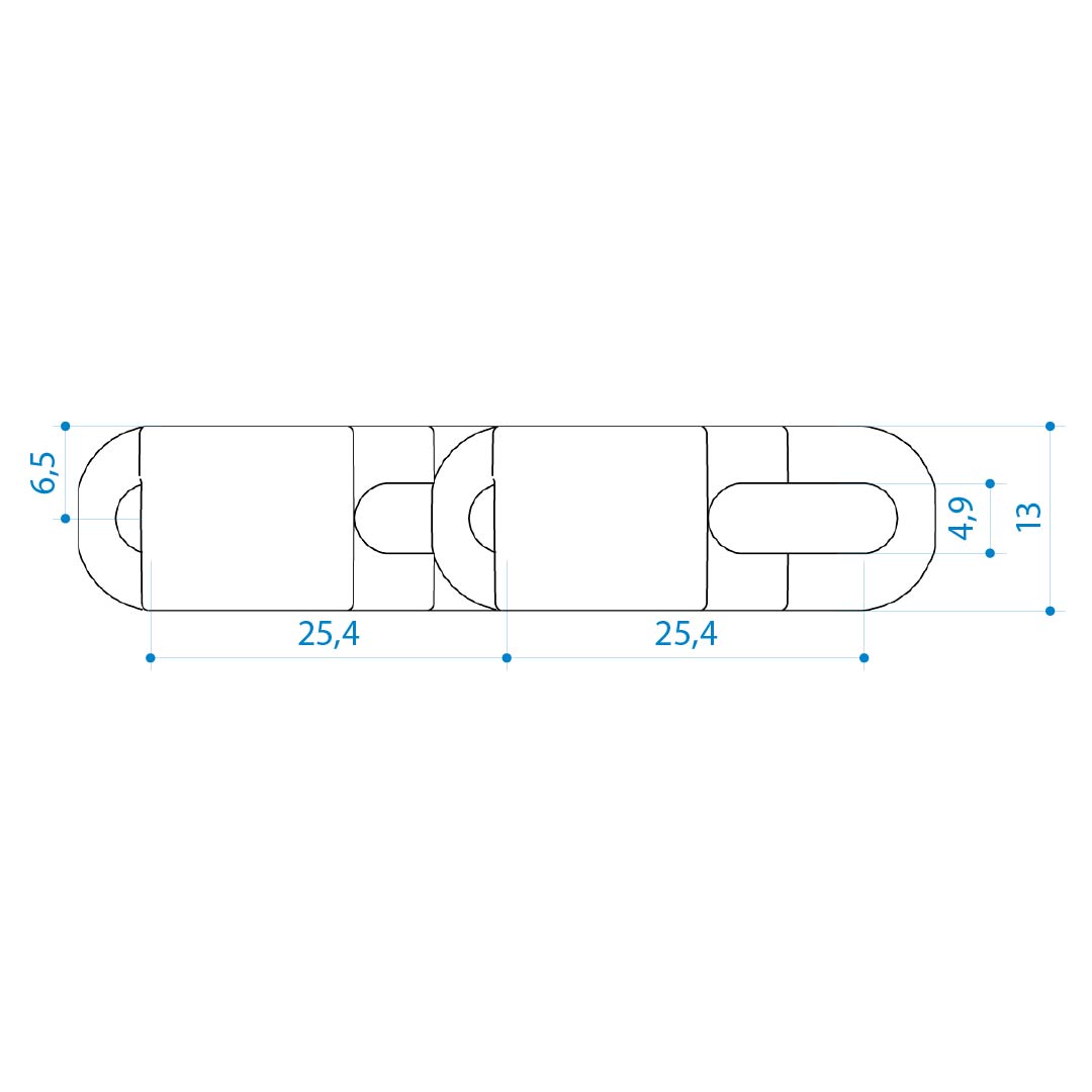 E25C SEM LINGUETA (CURVA RI MIN 1,7L)